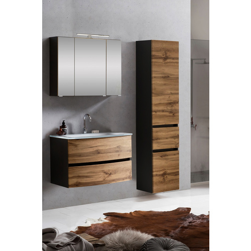 Thumbnail - HELD MÖBEL Waschtisch-Set »KOPENHAGEN«, 6-teilig - braun