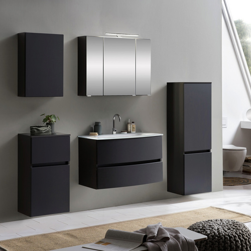 Thumbnail - HELD MÖBEL Waschtisch-Set »KOPENHAGEN«, 7-teilig - grau