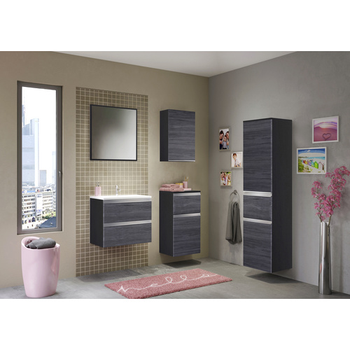 Thumbnail - HELD MÖBEL Spiegelpaneel mit LED Leuchte »Arezzo«, BxHxT: 60 x 64 x 2 cm - bunt