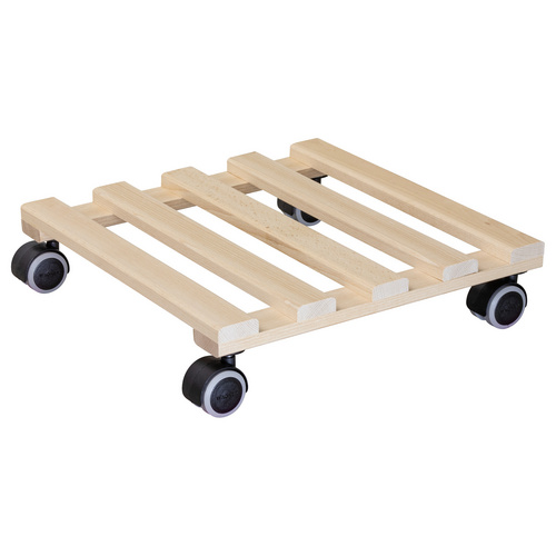 Wagner Pflanzenroller Holz 34 x 34 cm