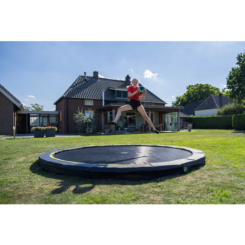 EXIT Toys Trampolin »Silhouette«, schwarz, rund, ab 14 Jahren