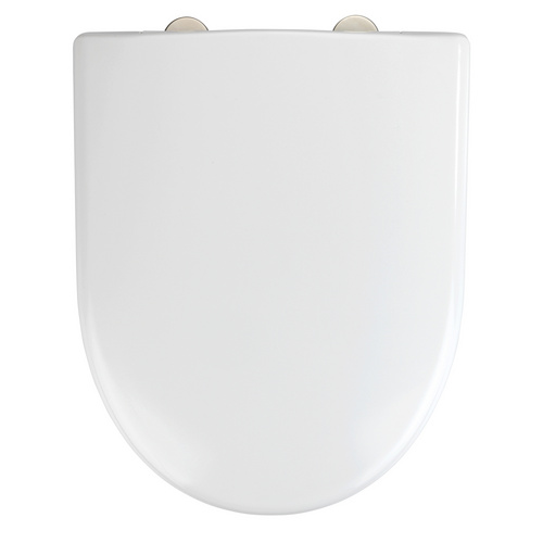 Thumbnail - WENKO WC-Sitz »Exclusive«, Breite: 365 mm, D-Form, Duroplast - weiss