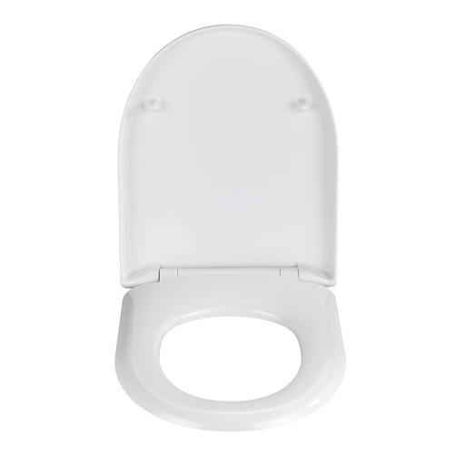 Thumbnail - WENKO WC-Sitz »Exclusive«, Breite: 365 mm, D-Form, Duroplast - weiss
