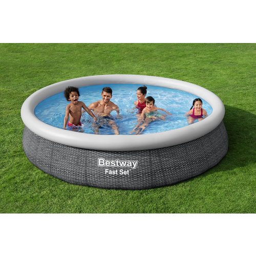 BESTWAY Pool, 5377 l, Ø: 366 cm, für 5...