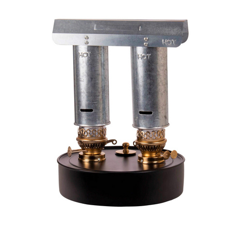 VITAVIA Paraffinheizung »LIT Fire«, Stahl, 600 W - silberfarben