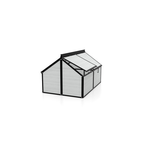 Thumbnail - VITAVIA Frühbeet »Gaia Jumbo«, BxHxL: 83,1 x 71,9 x 119,3 cm, Aluminium/Polycarbonat (PC) - schwarz