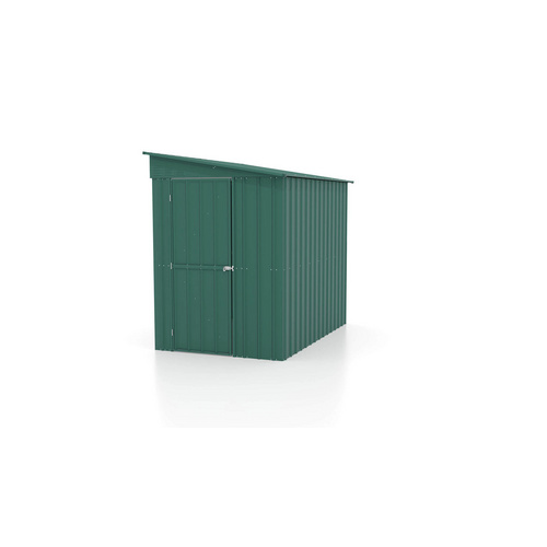 Thumbnail - Globel Gerätehaus »LeanTo«, Stahl, Pultdach, 3,37 m², BxT: 155 x 242 cm, jade - gruen