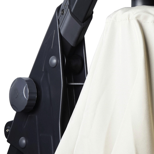 Thumbnail - MVG Ampelschirm »MVG-D14«, 300 x 300 cm, mit Schirmständer, neigbar - weiss