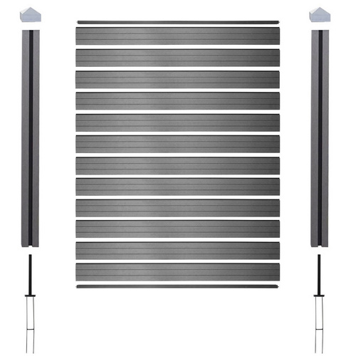 MVG WPC-Sichtschutz »MVG-HA018«, 1x Ba...