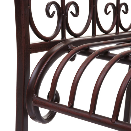 Thumbnail - MVG Gartenbank »MVG-H78«, Metall, 2-Sitzer, BxHxT: 148 x 93 x 50 cm - braun