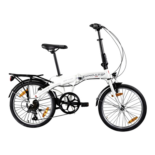 Thumbnail - ZÜNDAPP Faltrad »Zündapp «, 6-Gang, 20 Zoll, Zusammenklappbar - weiss
