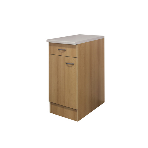 Flex-Well Classic Unterschrank Nano 40 cm Buche Nachbildung