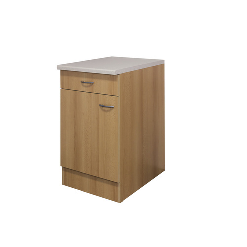 Flex-Well Classic Unterschrank Nano 50 cm Buche Nachbildung