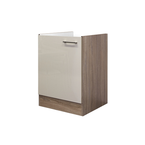 Flex-Well Exclusiv Spülenunterschrank Nepal 50 cm Kaschmir Glanz-Sonoma Eiche