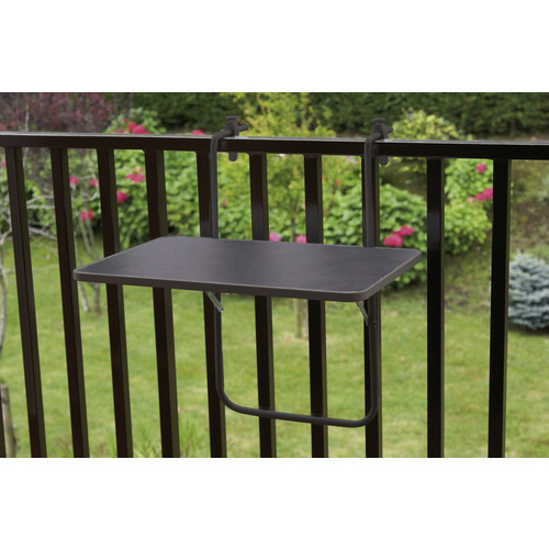 Thumbnail - Alco Hängetisch, LxB: 60 x 40 cm, Alcotop, rechteckig, anthrazit - grau