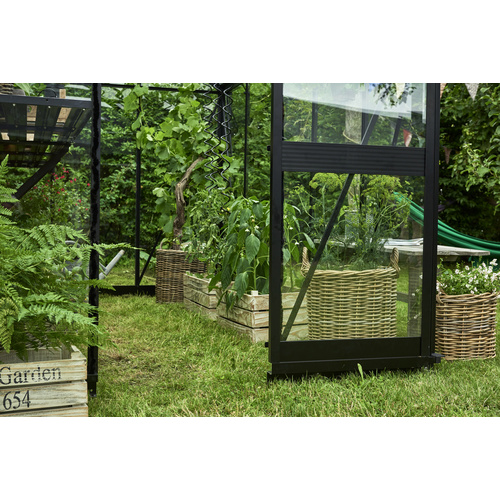 HALLS Gewächshaus »Burford«, schwarz,...