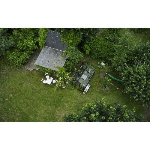 HALLS Gewächshaus »Burford«, schwarz,... HALLS Gewächshaus »Burford«, schwarz,...