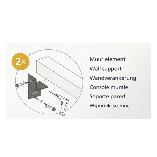 NESLING Wandelement »Pergola-Bausatz«,...