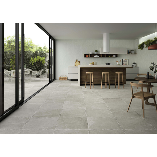 Mr. GARDENER Terrassenplatte »Milano«, grau, 59,5 x 59,5 x 2 cm, Keramik