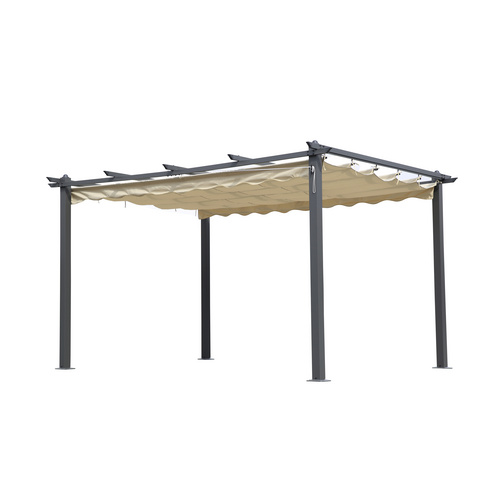 GARDEN PLEASURE Pavillon, beige, BxHxT: ...