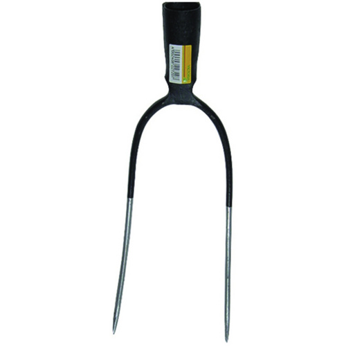 Victoria Heugabel, Breite: 13 cm, silberfarben/schwarz, Stahl