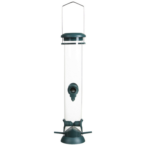SIENA GARDEN Vogelfuttersäule »Premium«, BxHxT: 8,7 x 8,7 x 38 cm, Kunststoff - gruen