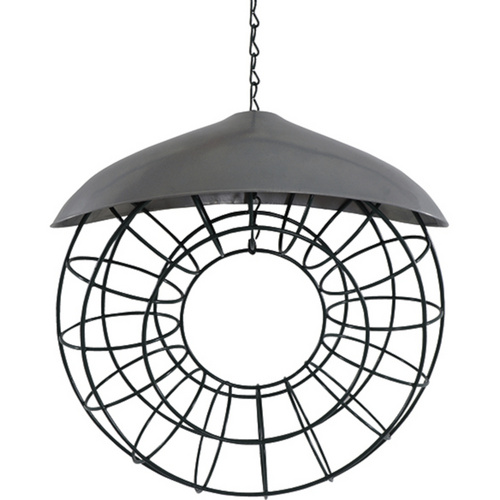 SIENA GARDEN Meisenknödelring, BxHxT: 8,2 x 24 x 23,5 cm, Stahl - grau