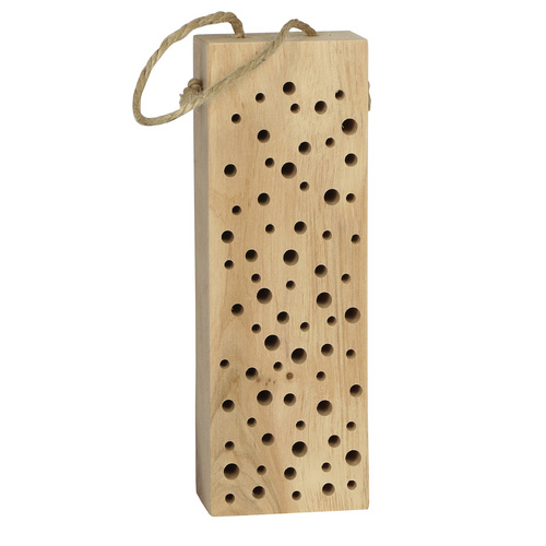 SIENA GARDEN Insektenhotel »Silea«, BxHxT: 10 x 29 x 6 cm, natur - braun