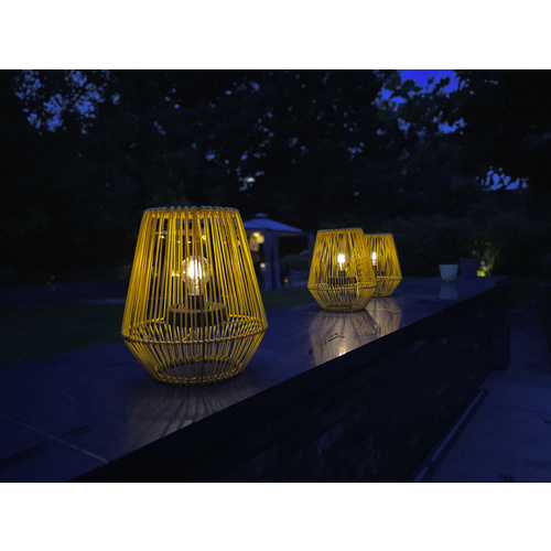 SIENA GARDEN Solarleuchte, gelb, warmwei...