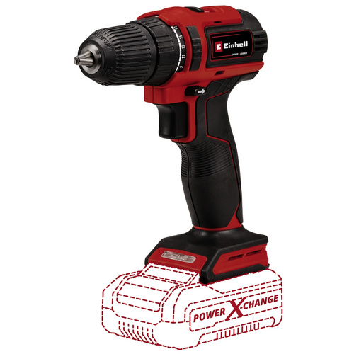 Image of EINHELL Akku-Bohrschrauber »Power X-Change «, TE-CD 18/40 Li BL - Solo - rot