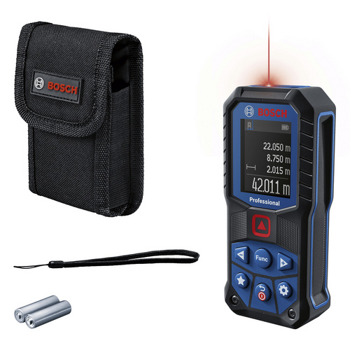 BOSCH PROFESSIONAL Laser-Entfernungsmesser, blau/schwarz, BxHxL: 2,9 x 11,9 x 5,3 cm