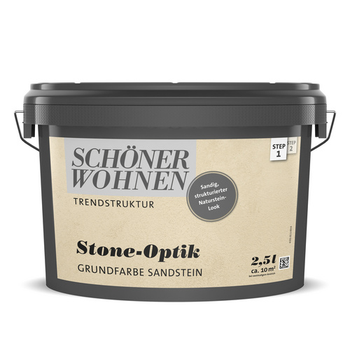 Stone-Optik Grundfarbe Sandstein 2,5 l