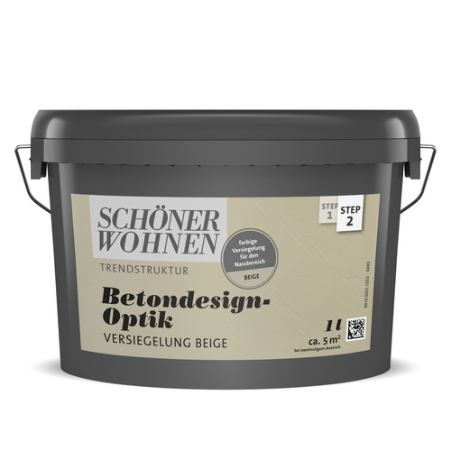 SCHÖNER WOHNEN FARBE Versiegelung, 1 l, beige, seidenmatt