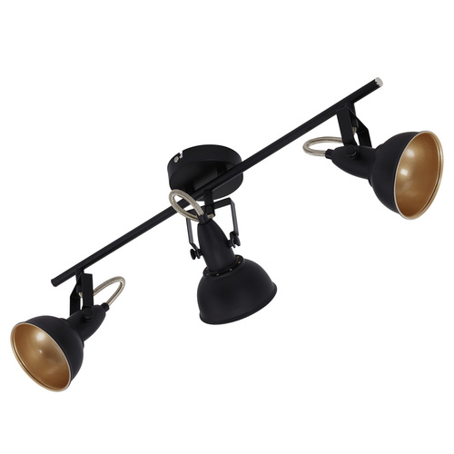 Briloner Leuchten Deckenleuchte 2049-035, Retrolook, Deckenlampe dreh- und schwenkbar, IP20