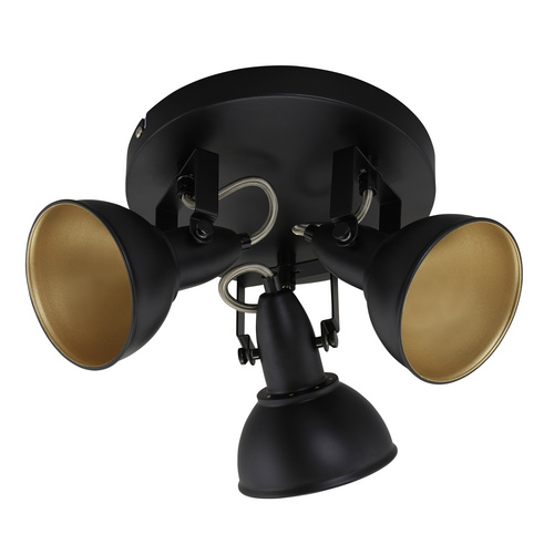 Briloner Leuchten Deckenleuchte 2049-035R, Deckenlampe schwenk- und drehbar, im Retro Look