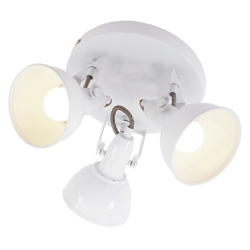 Briloner Leuchten Deckenleuchte 2049-036R, Deckenlampe schwenk- und drehbar, im Retro Look