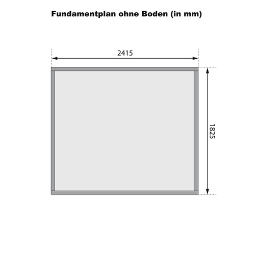 KARIBU Gartenhaus »Stockach 3«, BxT: 2...