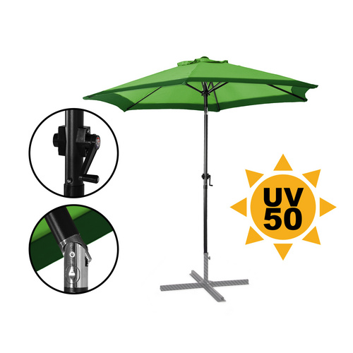 Ondis24 Sonnenschirm, Ø Schirm: 2,5 m, ...