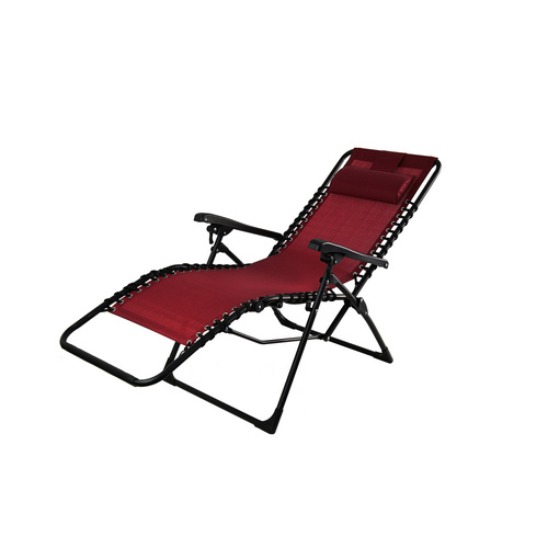 Ondis24 Gartenliege »Relax«, BxH: 84 x 65 cm, Kunststoff - rot