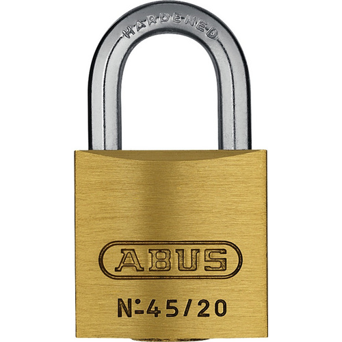 Image of ABUS Vorhangschloss, BxL: 200 x 100 mm, Metall, messingfarben - goldfarben