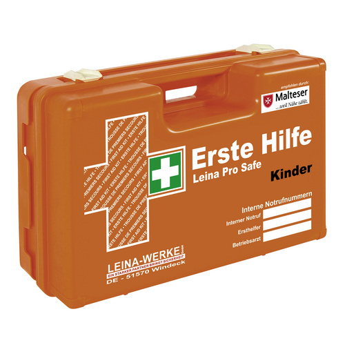 LEINA-WERKE Erste-Hilfe-Koffer »ProSafe«, BxL: 31 x 13 cm, orange