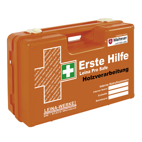 LEINA-WERKE Erste-Hilfe-Koffer »ProSafe«, BxL: 31 x 13 cm, orange