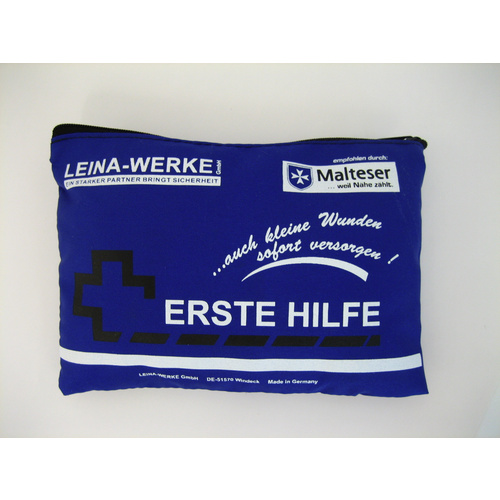 LEINA-WERKE Erste-Hilfe-Set, BxL: 18,5 x 13 cm, blau