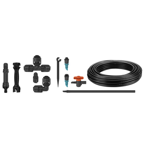 Image of GARDENA Tropfbewässerung, »Micro-Drip-System«, LxBxH: 439x109x448 cm, schwarz - bunt