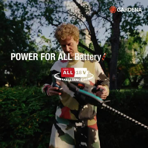 Thumbnail - GARDENA Akku-Heckenschere »EasyCut«, blauschwarz, Schwertlänge: 40 cm, ohne Akku - blau | schwarz