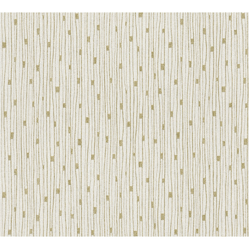 Thumbnail - A.S. Création Vliestapete, BxL: 53 x 1005 cm, cremefarben/goldfarben - beige | goldfarben