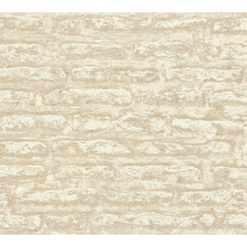 Thumbnail - A.S. Création Vliestapete, BxL: 53 x 1005 cm, beige/weiß - beige | weiss