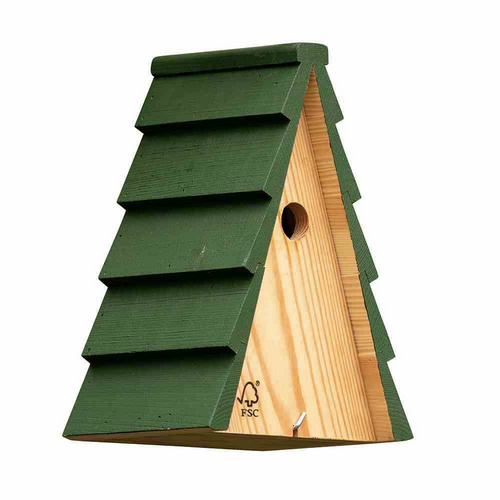 CJ WILDLIFE Nistkasten »Aspen«, Kiefernholz, Spitzdach - gruen