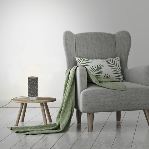 Thumbnail - BRILONER Tischleuchte »STEA«, ØxH: 11 x 25 cm, 25 W, Metall/Stoff - grau