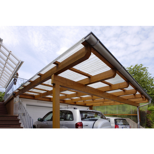 Thumbnail - GUTTA Dachplatte, Stärke: 1,4 mm, transparent, Polycarbonat (PC)